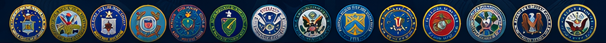 U.S. military and intelligence community seals